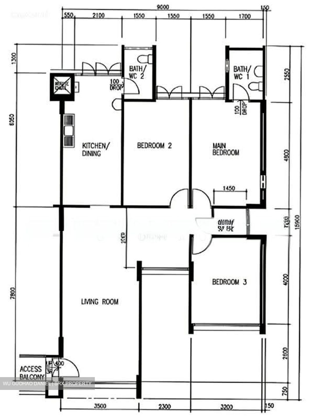Blk 330 Jurong East Avenue 1 (Jurong East), HDB 4 Rooms #578067881